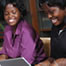 Elaine and Eunice Odiase